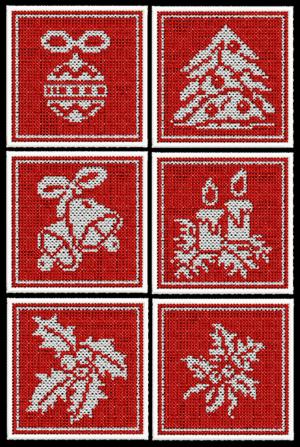 FSL Christmas Coaster Set