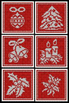 FSL Christmas Coaster Set