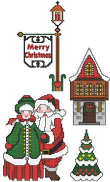 Mr and Mrs Santa Set