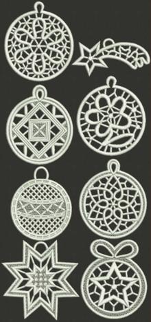 Christmas Ornament Set I