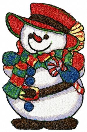 Advanced Embroidery Designs Snowman