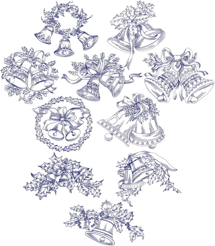 Victorian Las Redwork Machine Embroidery Designs