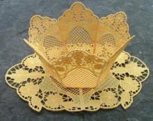 Primrose Bowl and Doily Set