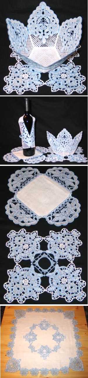 Winter Rose FSL Table Set