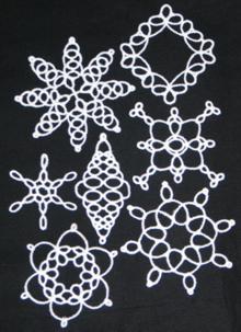 Tatting Snowflake Set