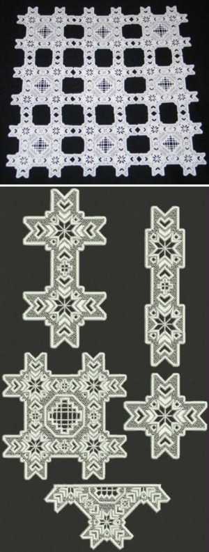 Hardanger Star Set