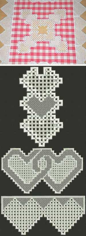 Hardanger Heart Set