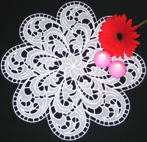 Feather FSL Doily