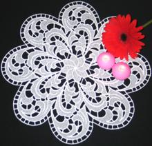 Feather FSL Doily