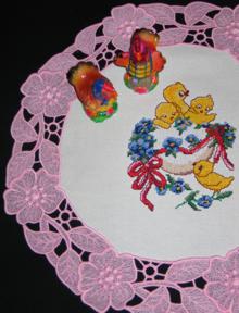 FSL Easter Doily Set