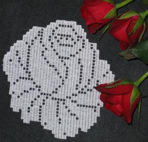 FSL Crochet Rose