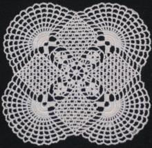 FSL Crochet Sunrise Doily