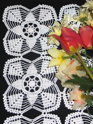 FSL Crochet Compass Doily