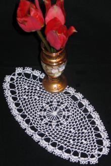 FSL Crochet Dream Catcher Bookmark or Doily Set