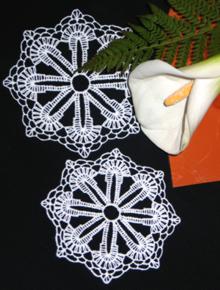 FSL Crochet Sun Doily