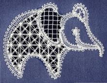 FSL Battenberg Elephant Lace