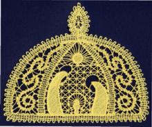 FSL Battenberg Nativity Lace