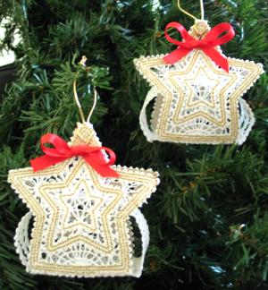 FSL Battenberg 3D Star Ornament Set