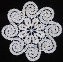 FSL Battenberg Dancing Spiral Doily