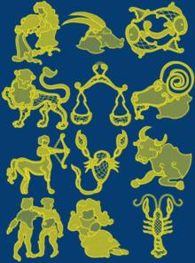 FSL Battenberg Zodiac Sign Set