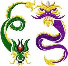 Oriental Dragon Set