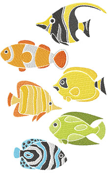 Tropical Fish Set