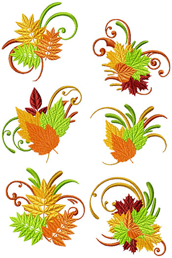 Leaf Motif Set