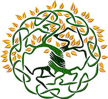 Celtic Tree of Life Machine Embroidery Design