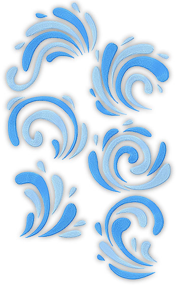 Waves and Splashes Set