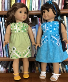 Retro Summer Dress for 18-inch Dolls