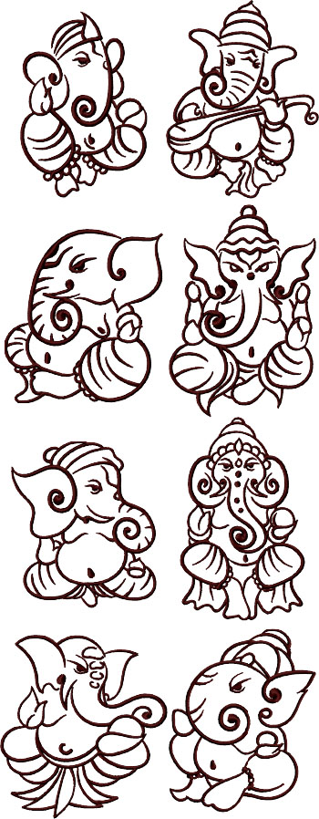 Ganesha Decorative Set