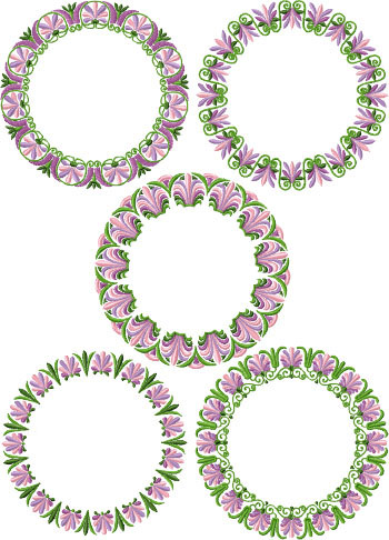 Floral Wreath Set