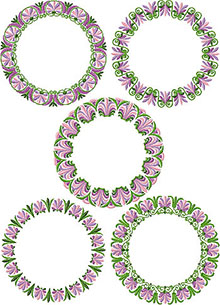 Floral Wreath Set