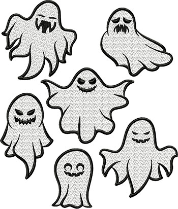 Halloween Ghost Set