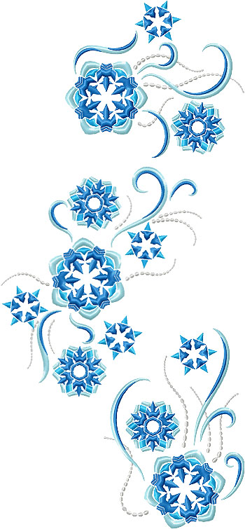 Frost Flower Motif Set