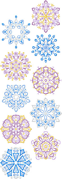 Magical Snowflake Set