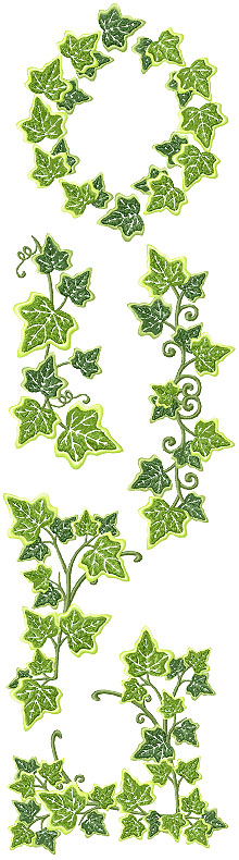 Ivy Vine Border Set