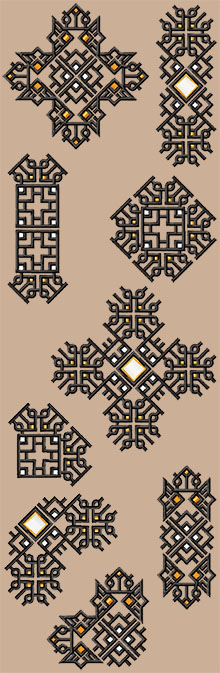 Lattice Border Set