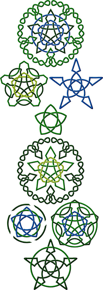 Celtic Star Set