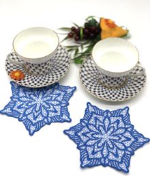 Freestanding Lace Snowflake Doily Machine Embroidery Design