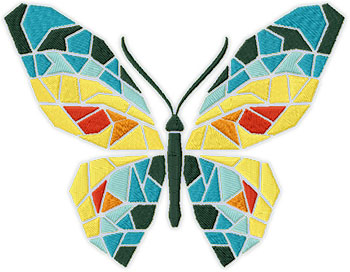 Mosaic Butterfly