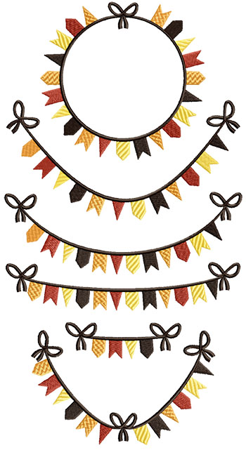 Bunting Border Set