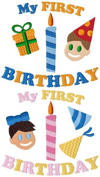 My First Birthday Set