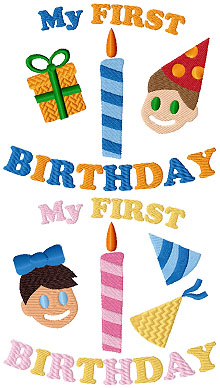 My First Birthday Set