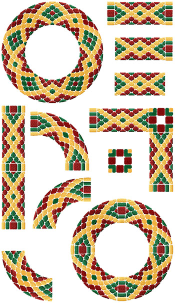 Beaded Border Set