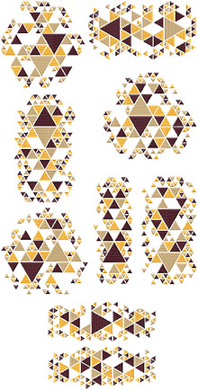 Triangle Mosaic Set