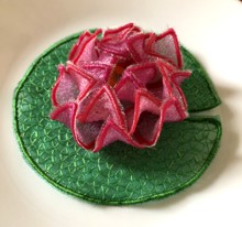 3D Organza Lotus