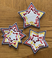 Star Coasters In-the-Hoop (ITH)