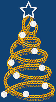 Chain Christmas Tree