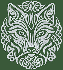 Celtic Knotwork Fox